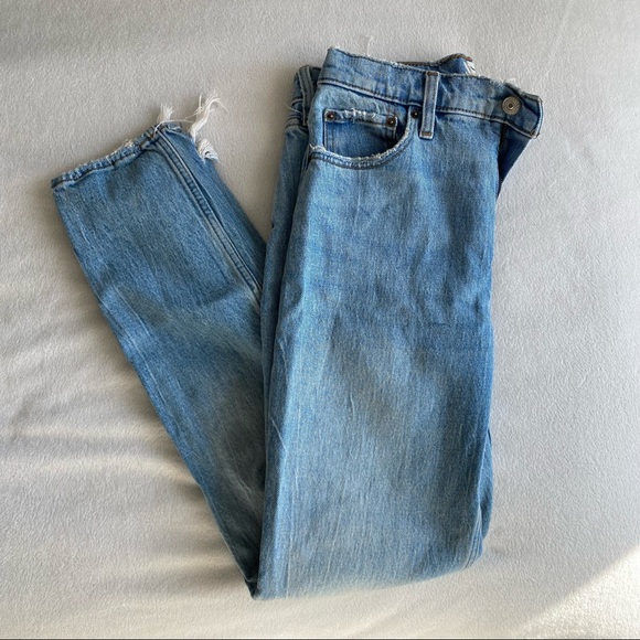 Abercrombie & Fitch Denim - abercrombie high rise jeans